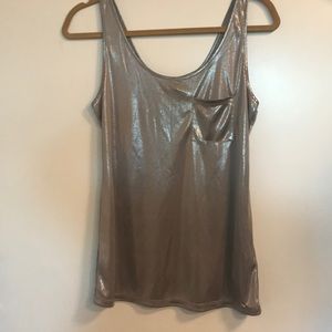 Guess metallic tank